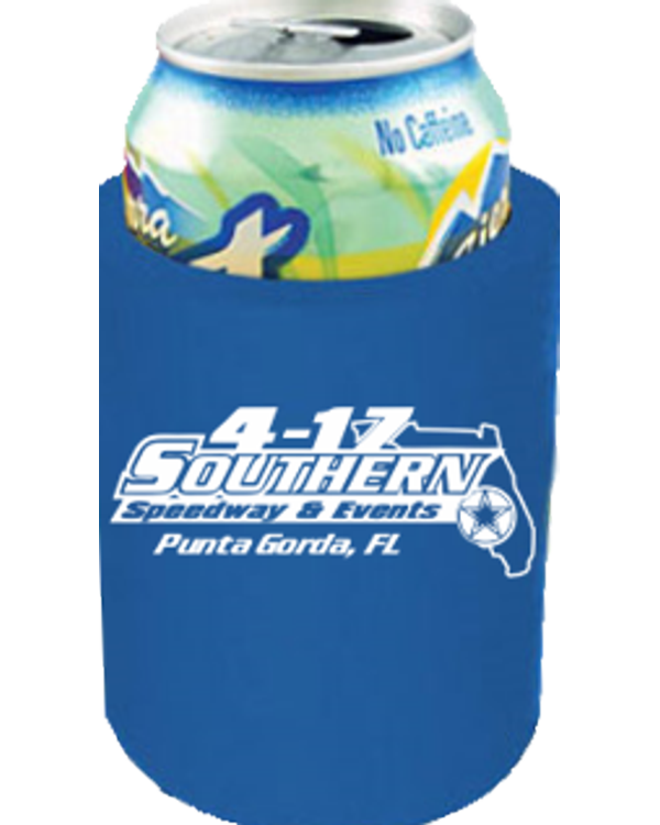 Thick Foam Can Koozie Race Track Wholesale