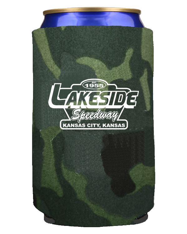 Foam Can Koozie 12oz Race Track Wholesale