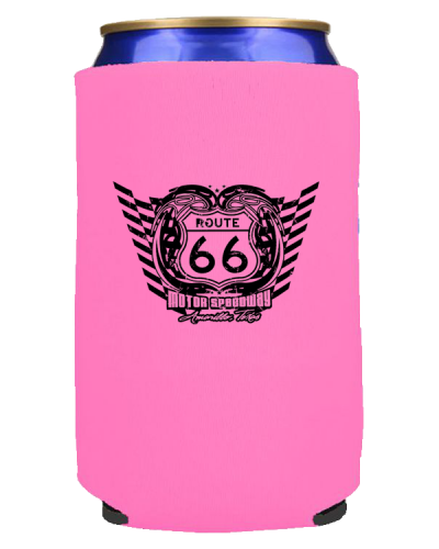 PR15 Can Cooler 12oz Pink Route 66 600