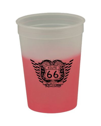PR51 Color Change Stadium Cup Frost-Red 600