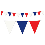 Red, White and Blue Pennant Stringer