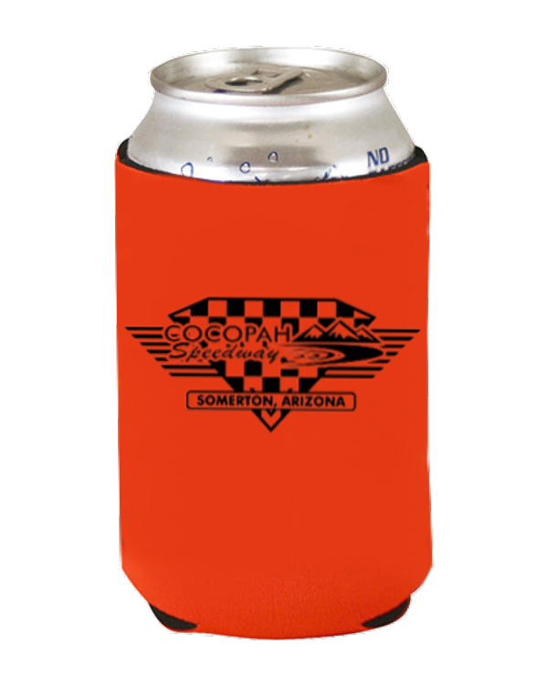 Foam Can Koozie 12oz Race Track Wholesale
