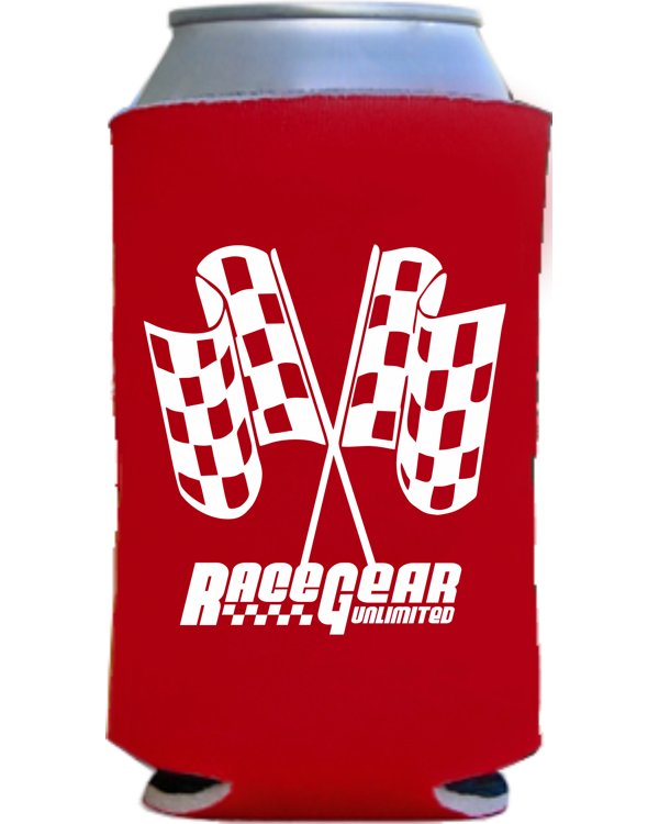 Can Cooler w/Checkered Flag – Race Track Wholesale