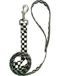 Checkered Dog Leash 6'