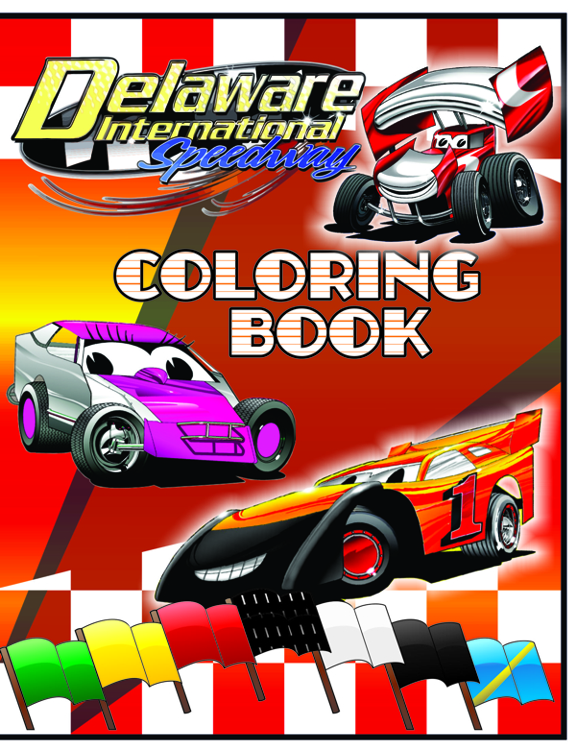 Coloring Book with Your Track Logo 1