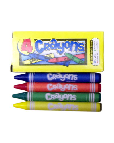 Crayons 4 Pak 1
