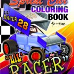 Sprint Car Lil Racer Coloring Book