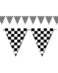 Pennant Stringers Checkered Flag