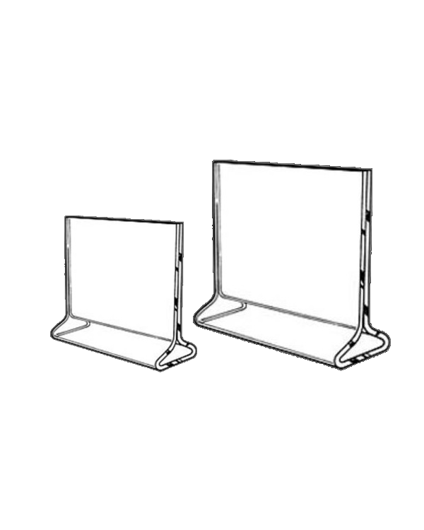 Plexiglass Sign Holders Race Track Wholesale