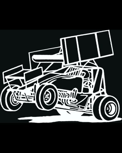 Sprint Car Decal Style 2 1