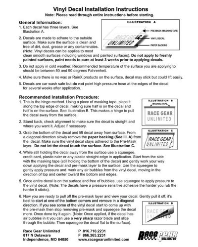 Window Decal Instructions new 600