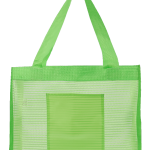 PR147 Sheer Tote Lime 600