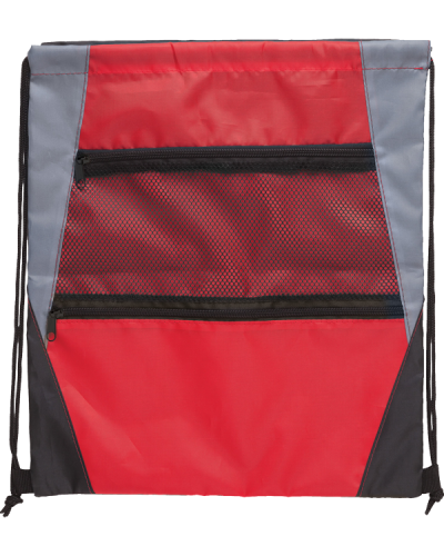 KT7321-LM Backpack w-mesh pocket red 600