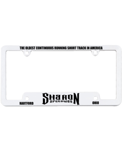 PR66 Corner View License Plate Frame Sharon 600