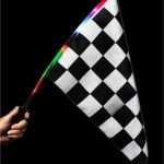 SO108 NEW LED Checkered Flag