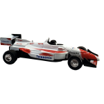 DC128 Formula One car white 600