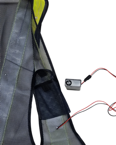 SA50 LED Safety Vest Yell battery 600