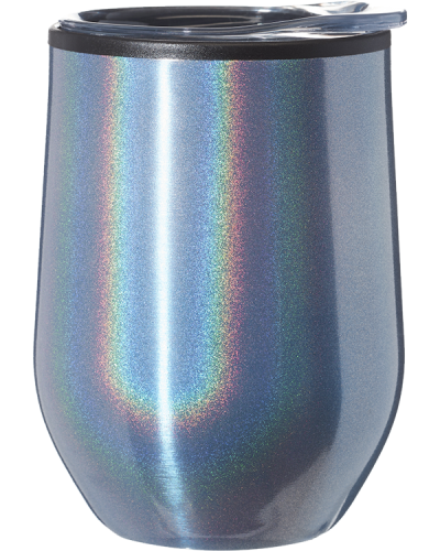 PRASW47I Iridescent Stemless Wince Glass-blue 600