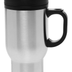 PRATM245 Stainless Mug Brushed Silver 16oz 600