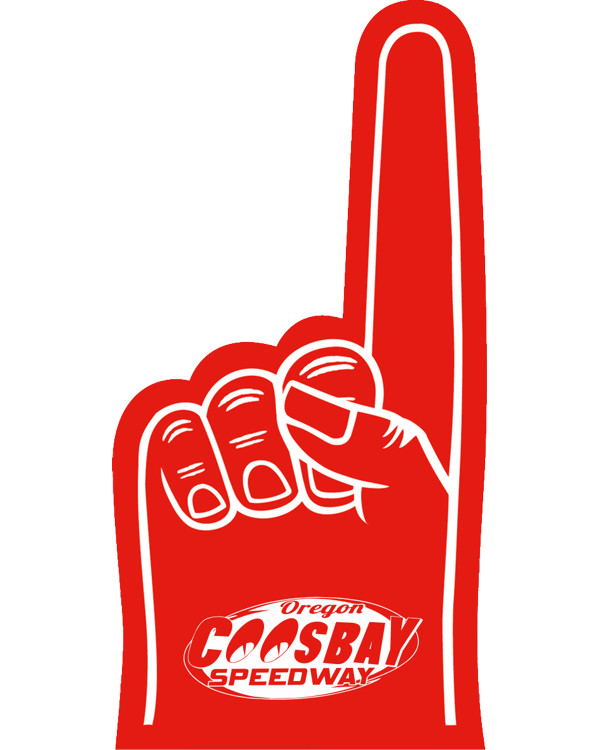 Foam 1 Finger 7.5″ Tall Race Track Wholesale