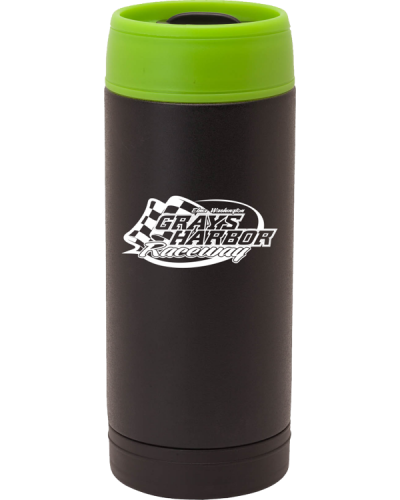 PRKM7402 Double Wall Stainless Tumbler 18oz lime logo 600