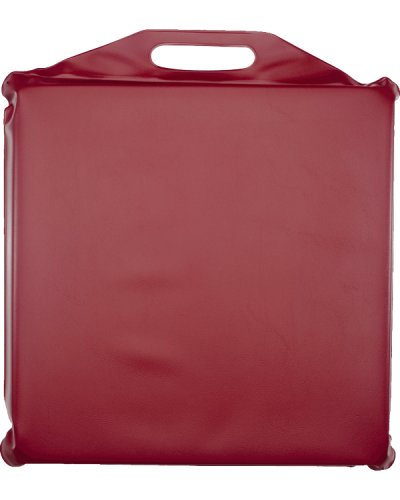 PR158 Vinyl Cushion 14x14x2 Maroon 600