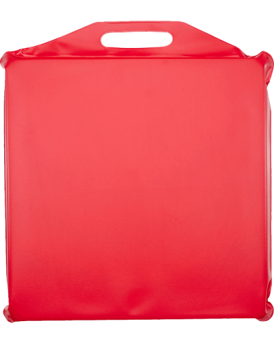 PR158 Vinyl Cushion 14x14x2 Red 600