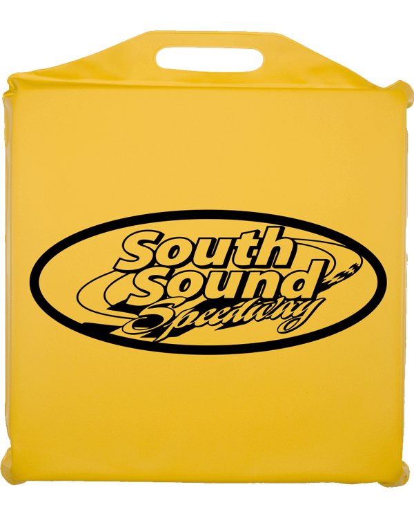 Vinyl Seat Cushion 14″ x 14″ x 2 1/2″ Race Track Wholesale