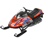 DC170 Snowmobile Die Cast orange 600