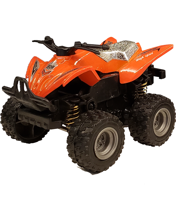 ATV 4 X 4 Quad 3″ Assorted Colors Race Track Wholesale