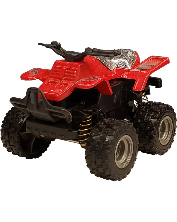 ATV 4 X 4 Quad 3″ Assorted Colors Race Track Wholesale