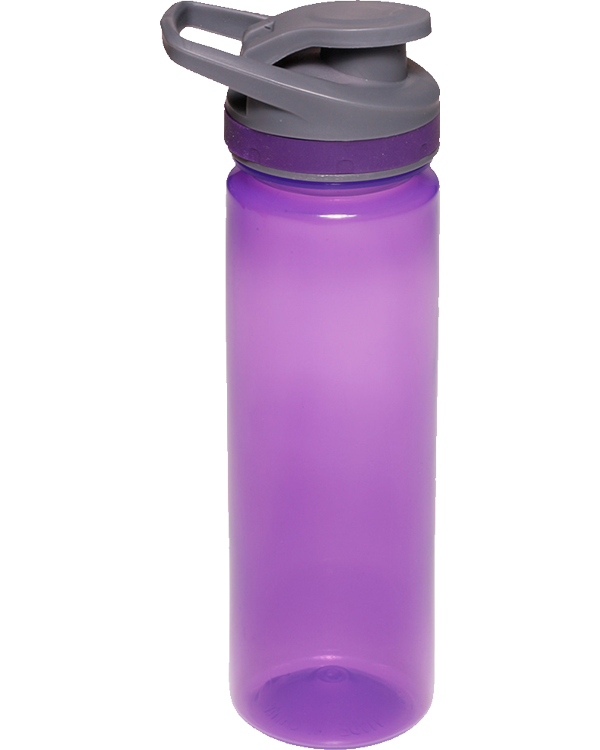 Plastic Sports Bottle w/Flip Lid 22oz. Race Track Wholesale
