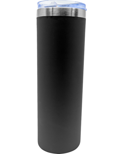 PRBTL408-TW Rubberized Tumbler 20oz Black 600