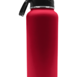 PRBTL409-TW Rubberized Water Bottle 32oz Red 600