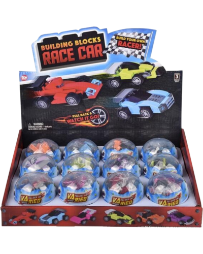 SO309 Build Block Race Cars in Egg Box 600