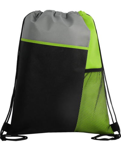 PR123965-RI Tri-Color Backpack Lime 600