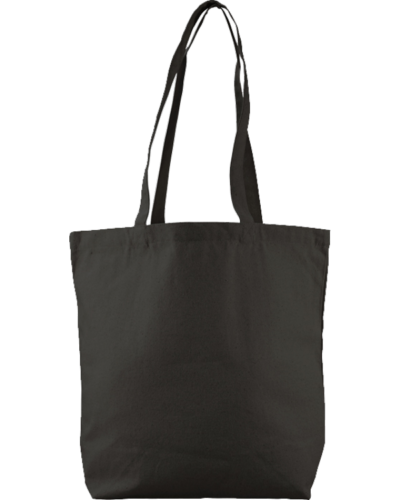 PR2800-LL Natural Cotton Tote Bag Blk 600