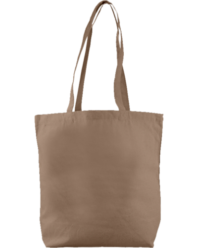 PR2800-LL Natural Cotton Tote Bag Desert Tan 600