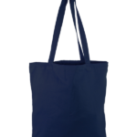 PR2800-LL Natural Cotton Tote Bag Navy 600