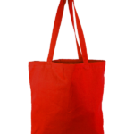 PR2800-LL Natural Cotton Tote Bag Red 600
