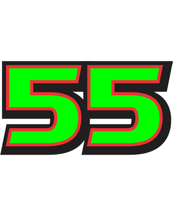 Custom Die Cut Vinyl Decals Race Track Wholesale