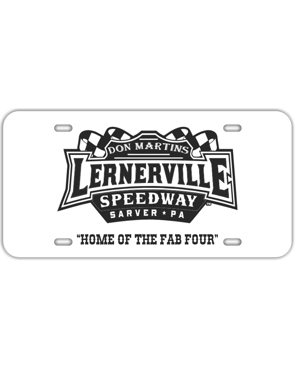 Plastic License Plate Race Track Wholesale