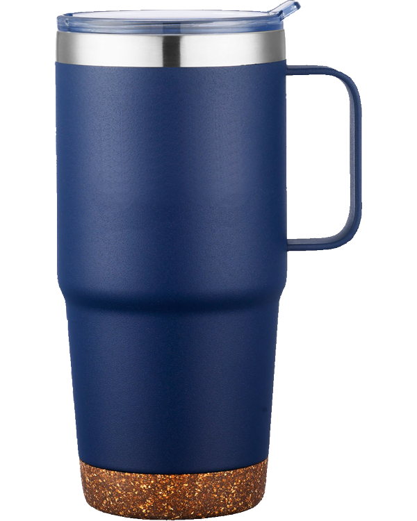 PR278-AC-TE SS Mug w-Handle Navy 600