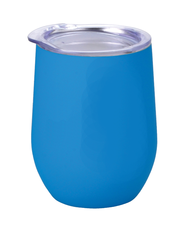 PRBTL406-TW Rubberized SS Wine Cooler Blue 600