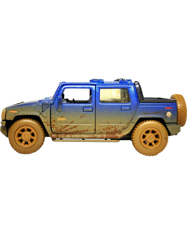 DC150 Hummer H2 Muddy Truck Blue 600