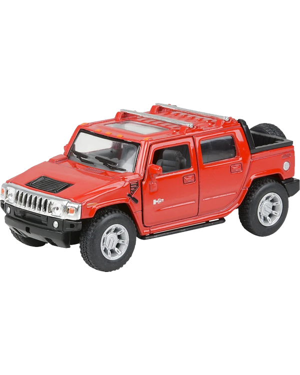 DC150 Hummer H2 Muddy Truck Red 600