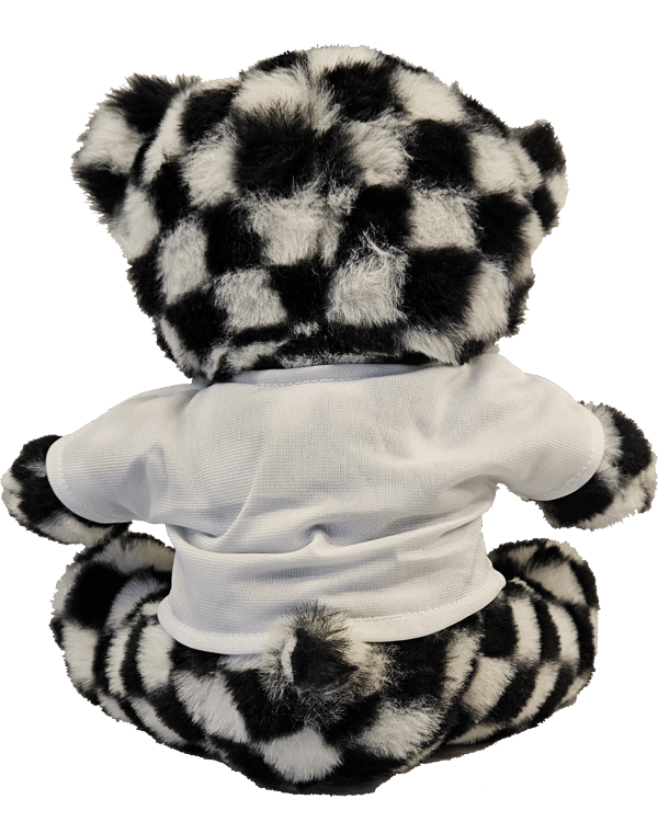 SO37 Checkerd Plush Bear 9 back 600