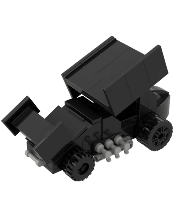 SO312 Building Block Sprint Car Black ang 600