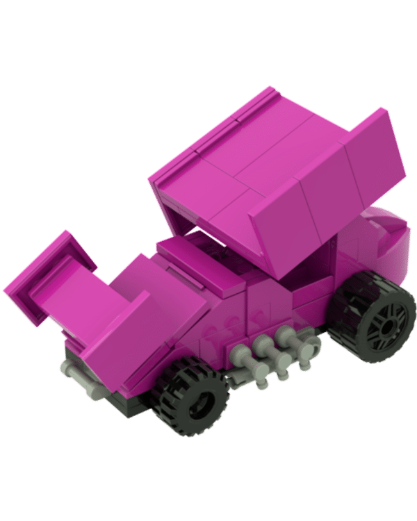 SO312 Building Block Sprint Car Pink ang 600
